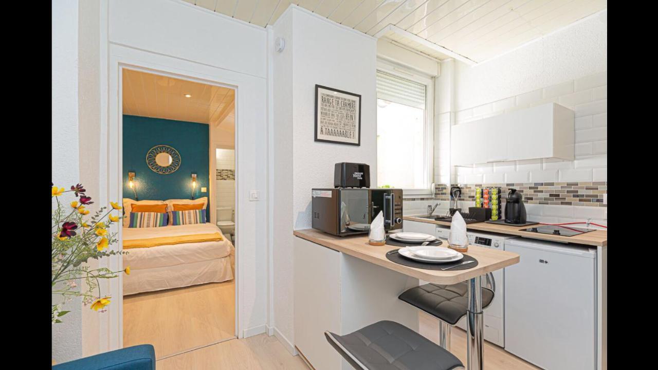 Charmant Petit Studio En Rez-De-Chaussee, Magnifique Quartier Historique De 梅斯 外观 照片
